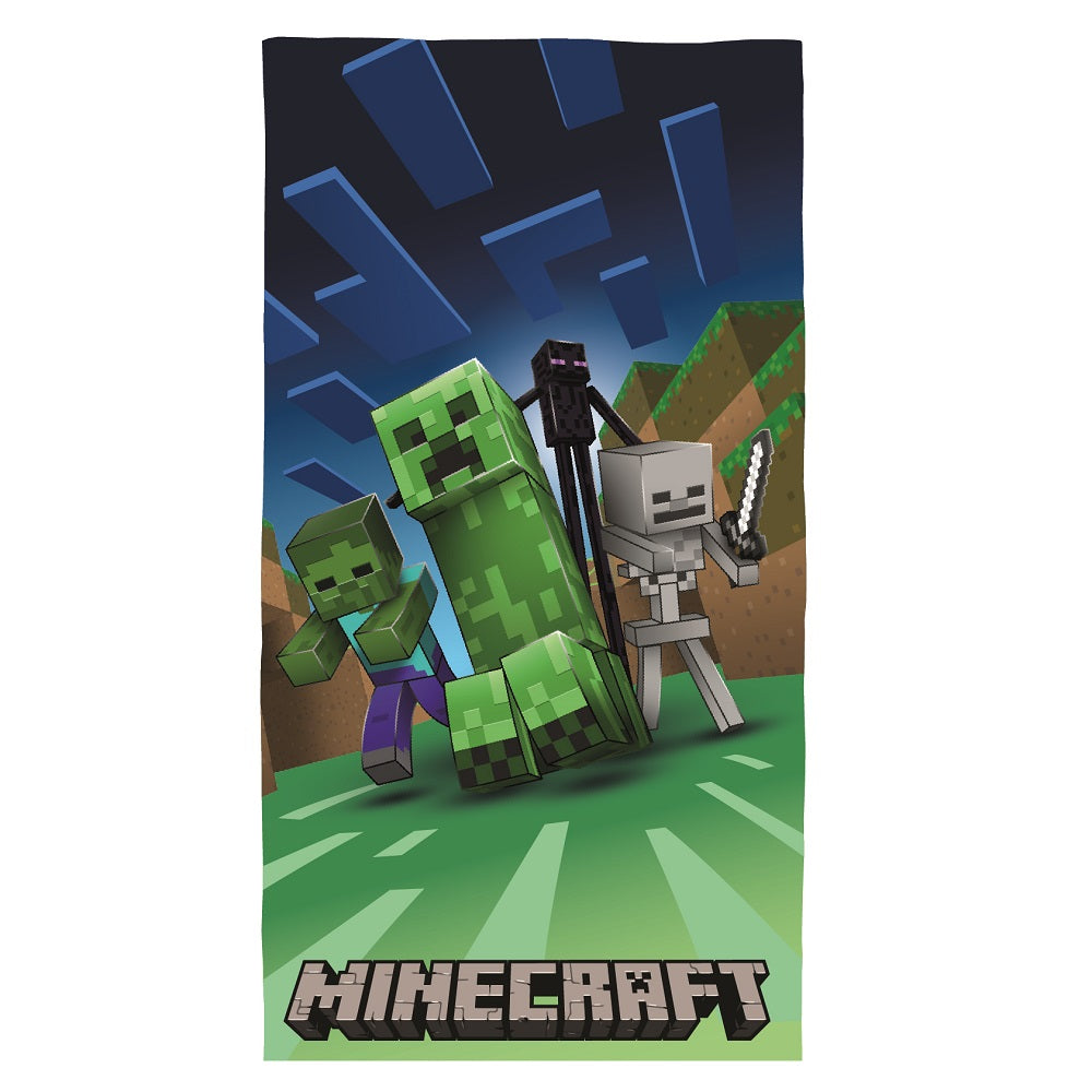 Плажна хавлия Minecraft Mobs