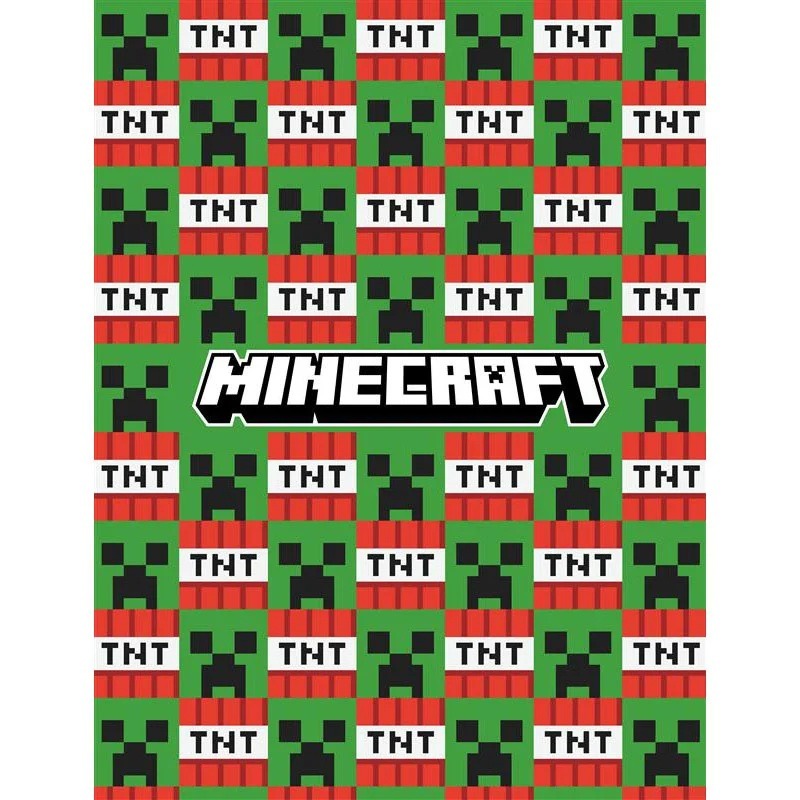 Поларено одеяло Minecraft 4165 130*170