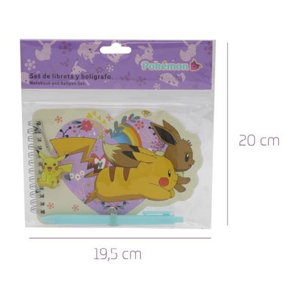 Тефтерче с химикал Pokemon Flowers