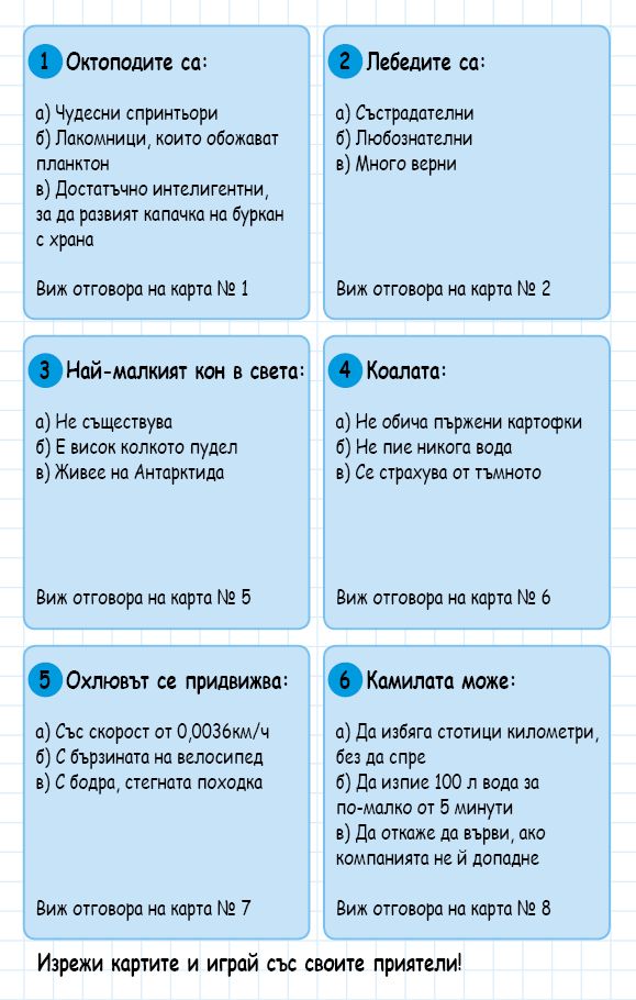 НЕВЕРОЯТНИ факти за животните и човешкото тяло