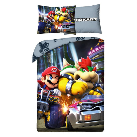 Детски спален комплект Super Mario Mariokart 384bl