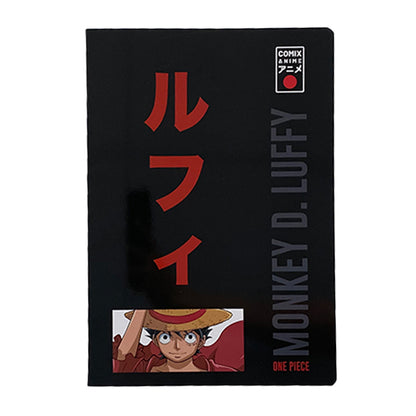 Тетрадка А4 Comix Anime Black B, 40 листа, Асортимент, 3 вида