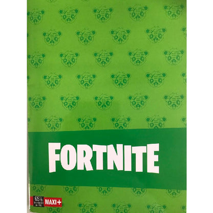 Тетрадка Fortnite A4 зелена с редове