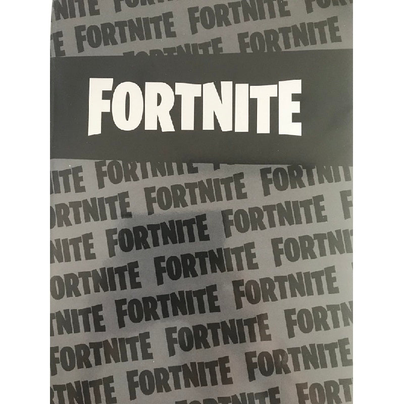 Тетрадка Fortnite A4 черна с големи квадрати