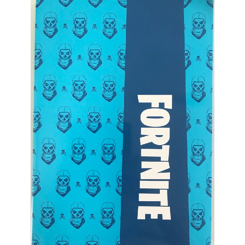 Тетрадка Fortnite A4 синя с големи квадрати