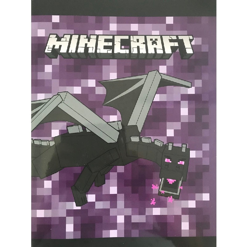 Тетрадка Minecraft Ender Dragon А4