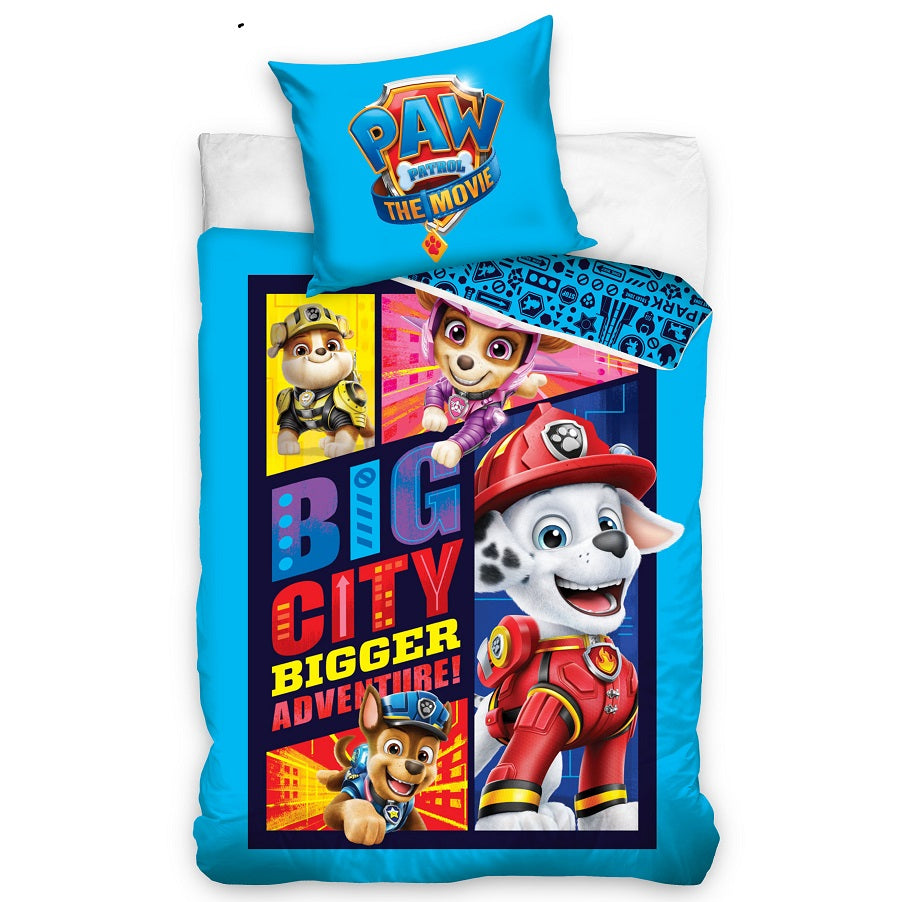 Детски спален комплект Paw Patrol The Movie Big City