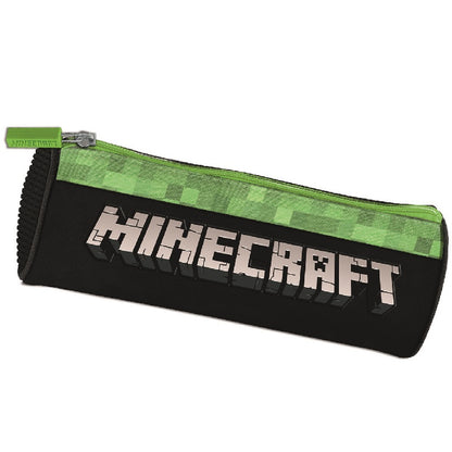 Ученически несесер цилиндър Minecraft pixel