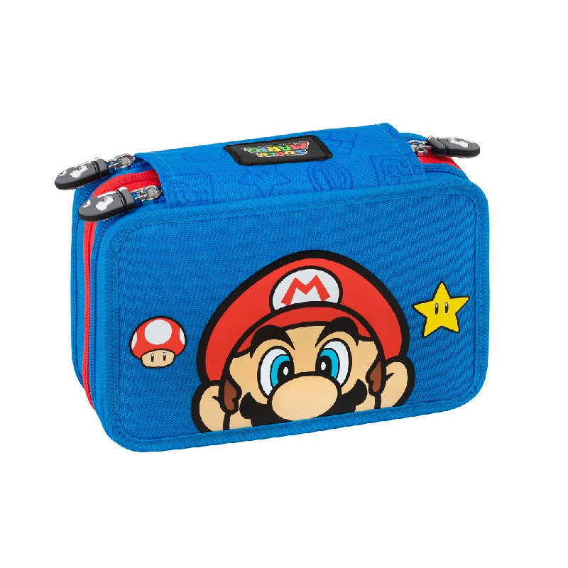 Ученически несесер Super Mario със съдържание