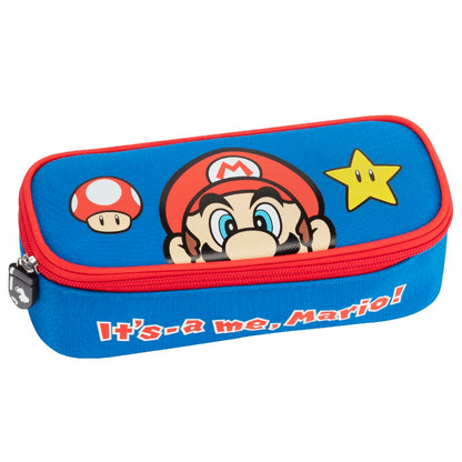 Ученически несесер овален Super Mario