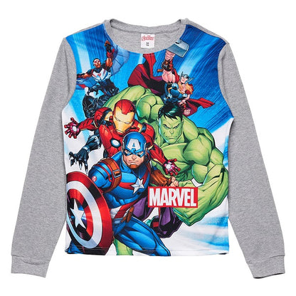 Пижама Marvel сива в луксозна кутия