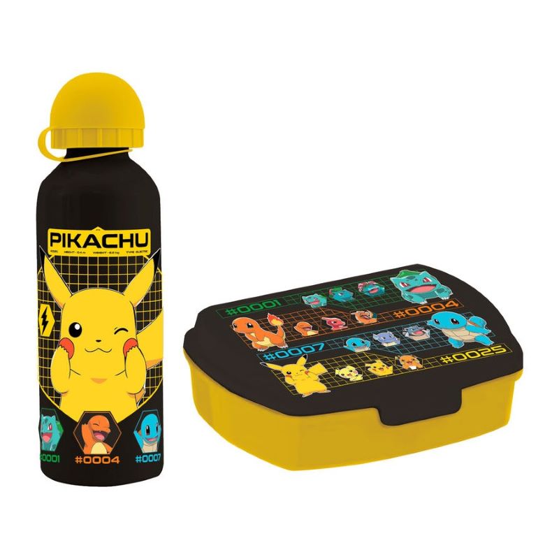 Сет бутилка и кутия за храна Pokemon