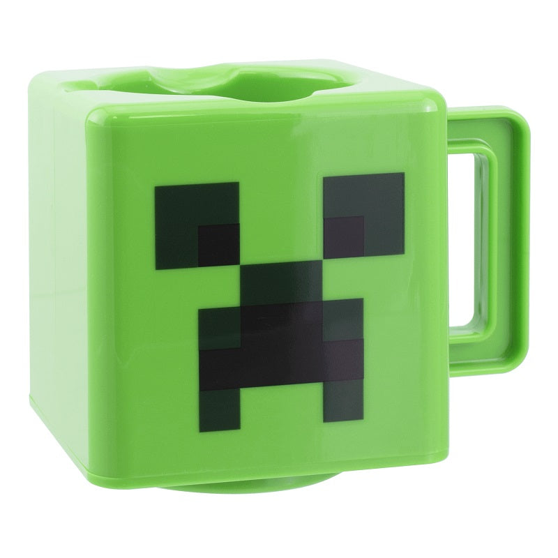 Пластмасова чаша Minecraft Creeper Green