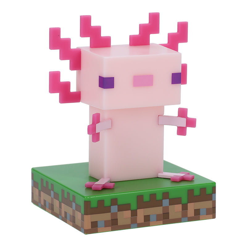 Лампа Minecraft Axolotl Icon