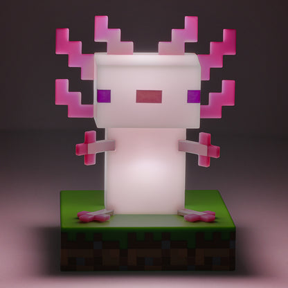 Лампа Minecraft Axolotl Icon