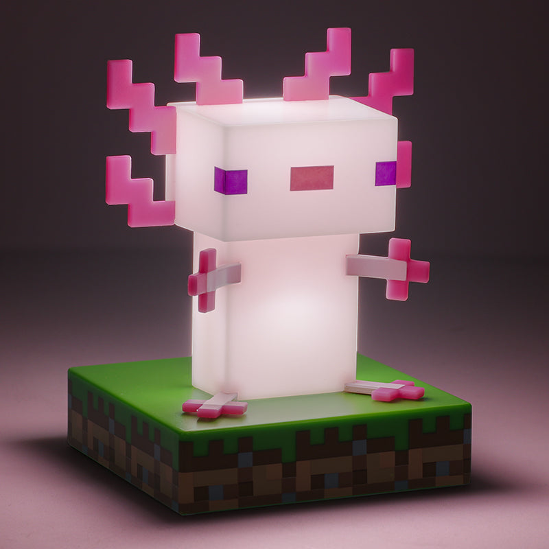 Лампа Minecraft Axolotl Icon