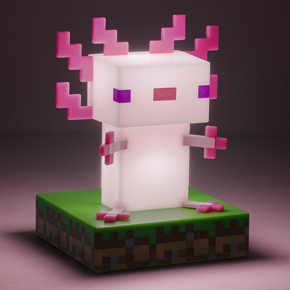 Лампа Minecraft Axolotl Icon