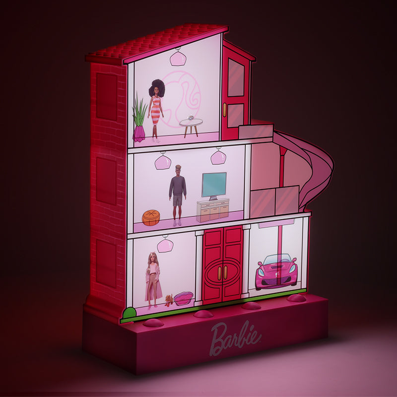 Лампа Barbie Dreamhouse със стикери