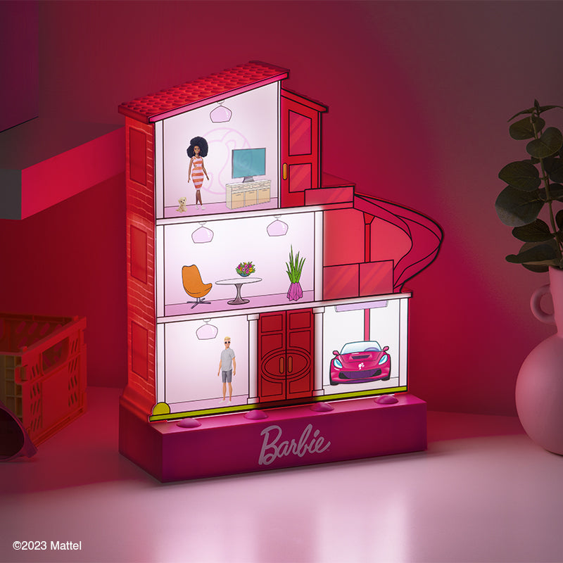 Лампа Barbie Dreamhouse със стикери