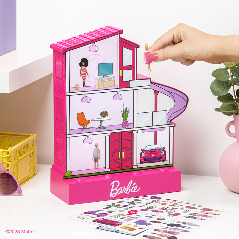 Лампа Barbie Dreamhouse със стикери