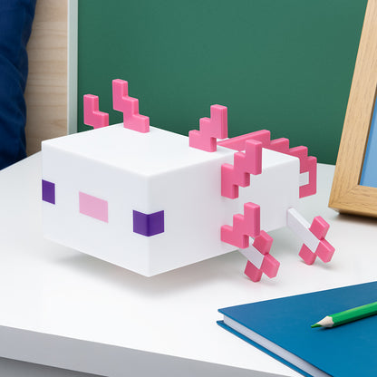Лампа Minecraft Axolotl