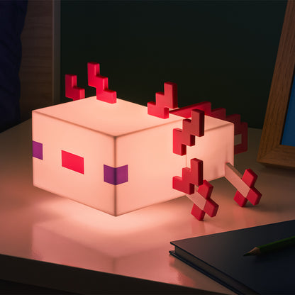Лампа Minecraft Axolotl