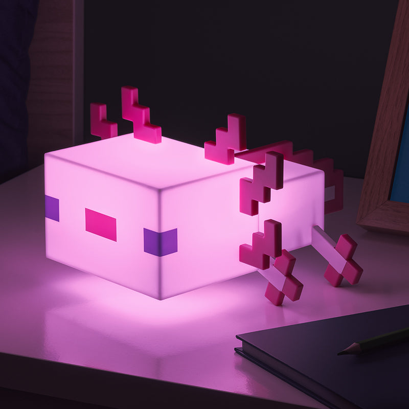 Лампа Minecraft Axolotl