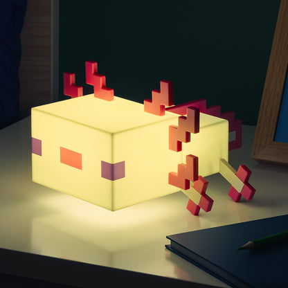 Лампа Minecraft Axolotl