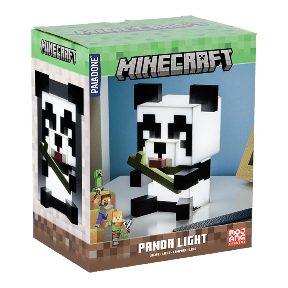 Лампа Minecraft Panda