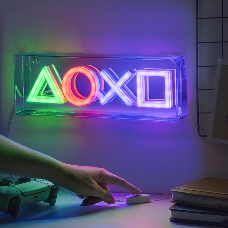 Неонова LED лампа Playstation