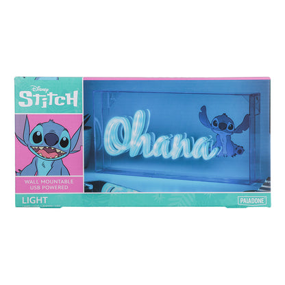 LED неонова лампа Stitch Ohana