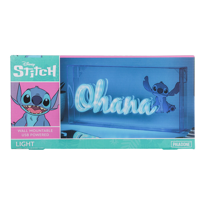 LED неонова лампа Stitch Ohana