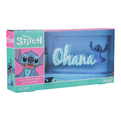 LED неонова лампа Stitch Ohana