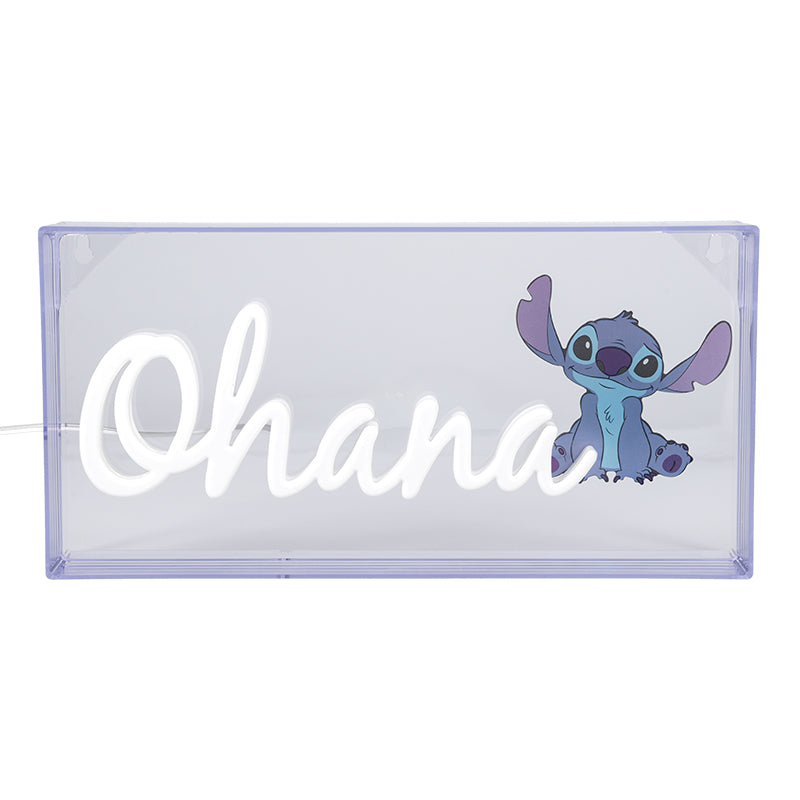 LED неонова лампа Stitch Ohana