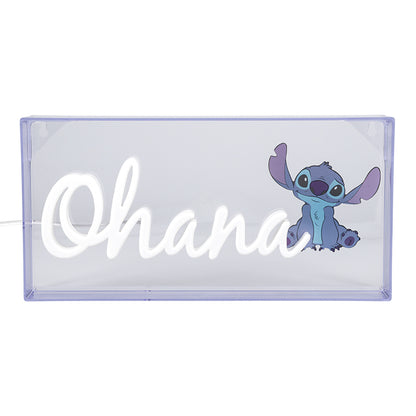 LED неонова лампа Stitch Ohana