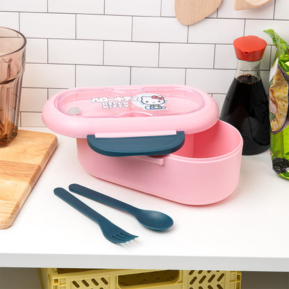 Кутия за храна Hello Kitty Bento с прибори