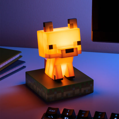Лампа Minecraft Fox Icon