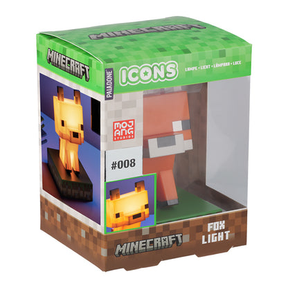 Лампа Minecraft Fox Icon