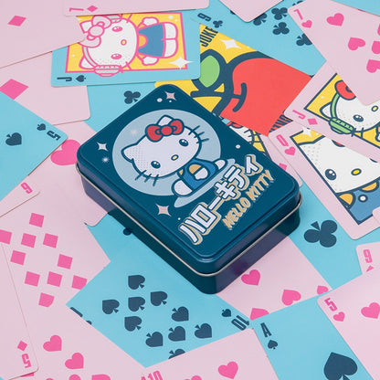Карти за игра Hello Kitty в метална кутия