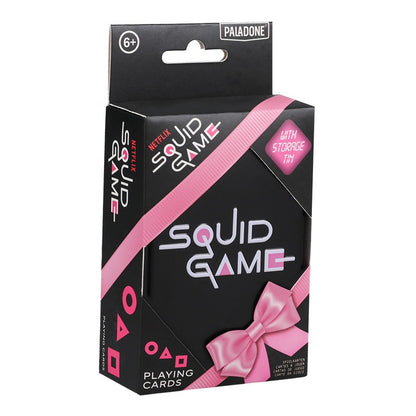 Карти за игра Squid Game в метална кутия