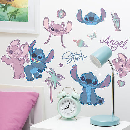 Стикери за стена Stitch and Angel