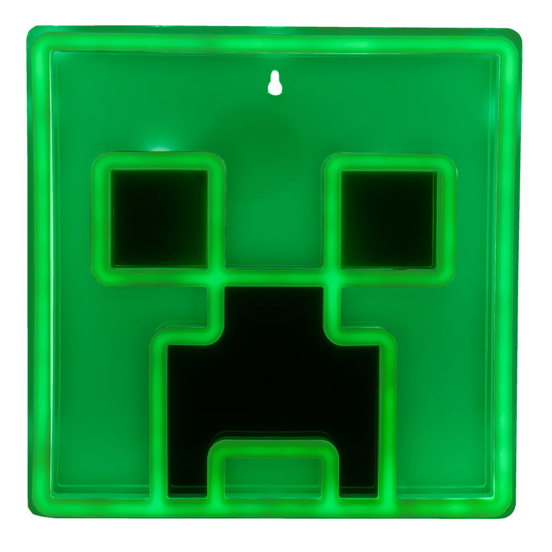 Стенна лампа Minecraft Neon Creeper