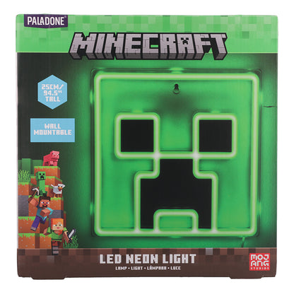 Стенна лампа Minecraft Neon Creeper