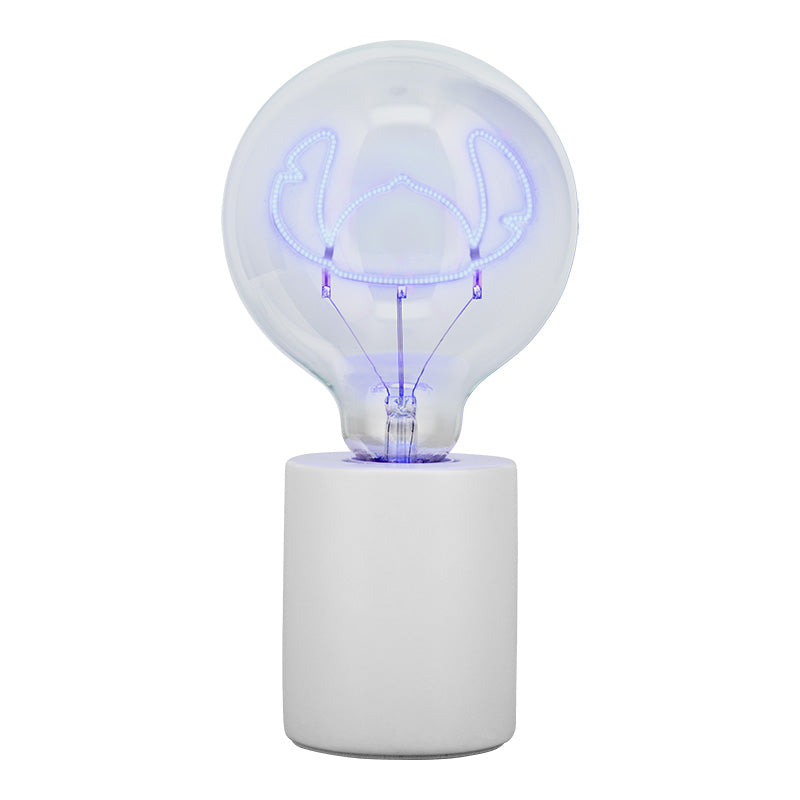 Нощна лампа с неонова LED крушка  Stitch