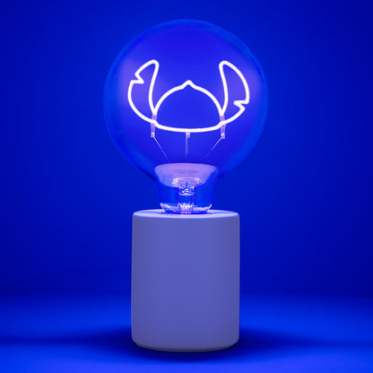 Нощна лампа с неонова LED крушка  Stitch