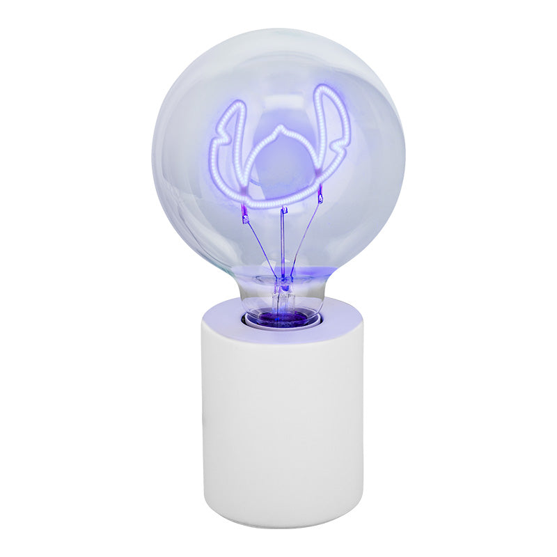 Нощна лампа с неонова LED крушка  Stitch