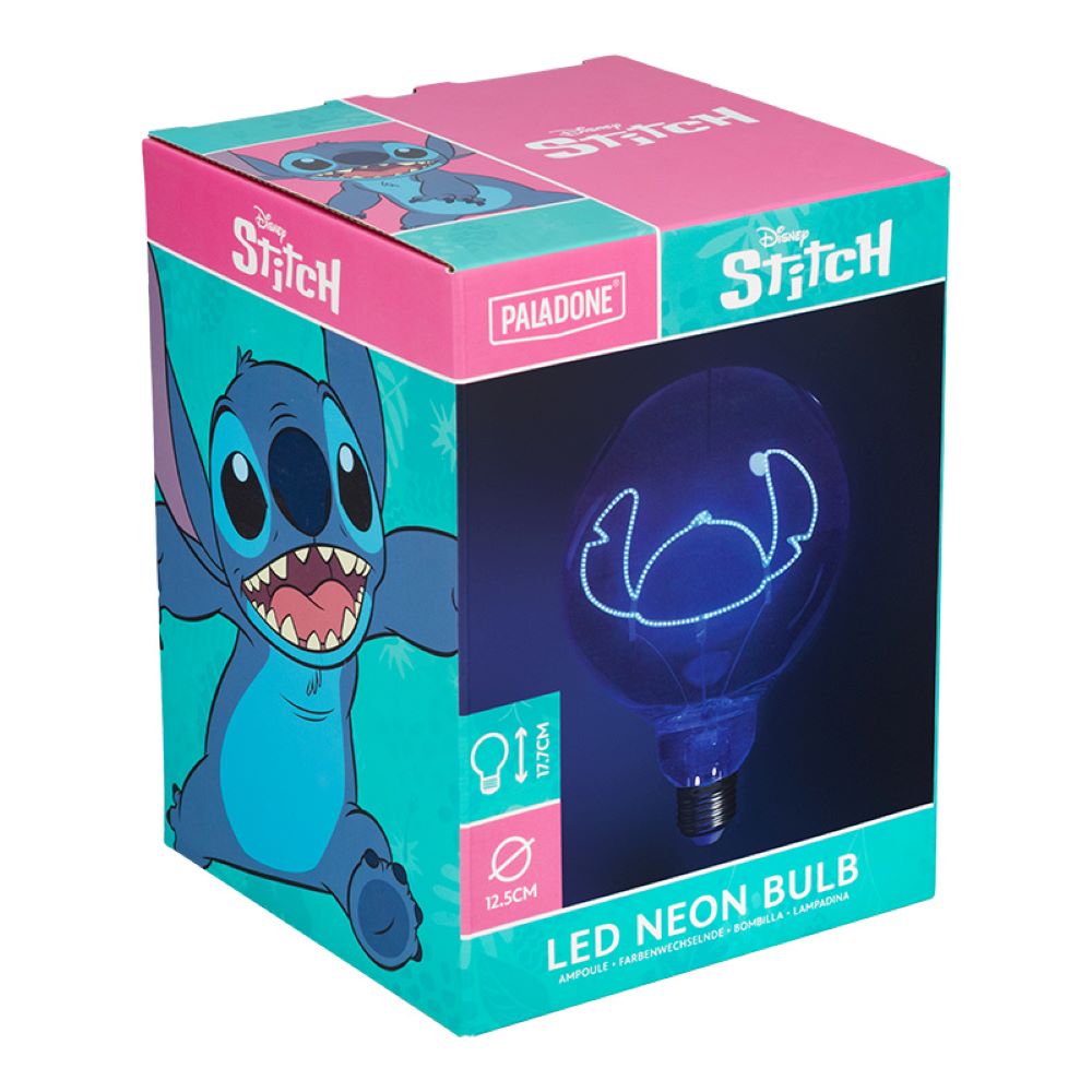 Неонова LED крушка Stitch