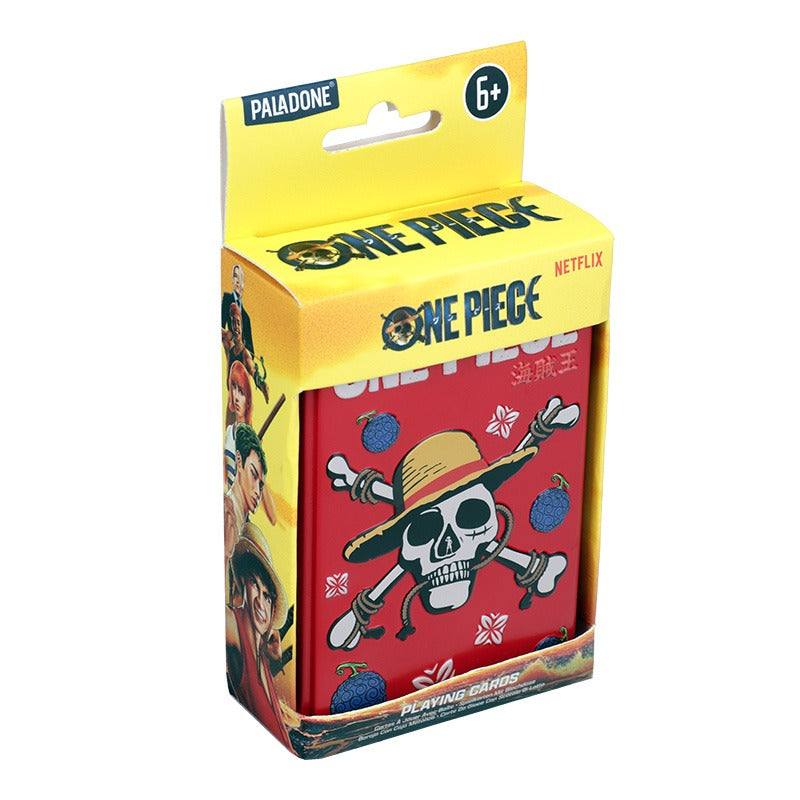Карти за игра One Piece в метална кутия
