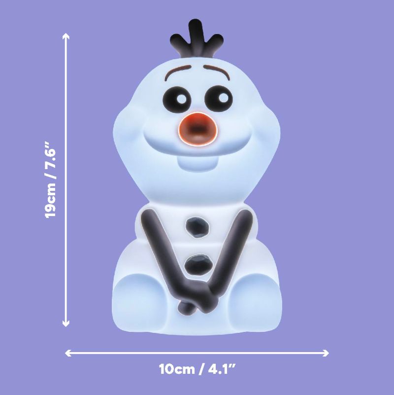 Силиконова лампа Frozen Olaf
