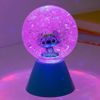 Лампа Stitch LED блестяща топка